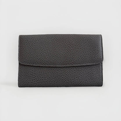 PORTAFOGLIO DONNA PELLE GRIGIO