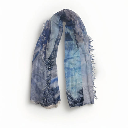 FALCONERI SCIARPA DONNA MULTICOLORE FANTASIA MARINA