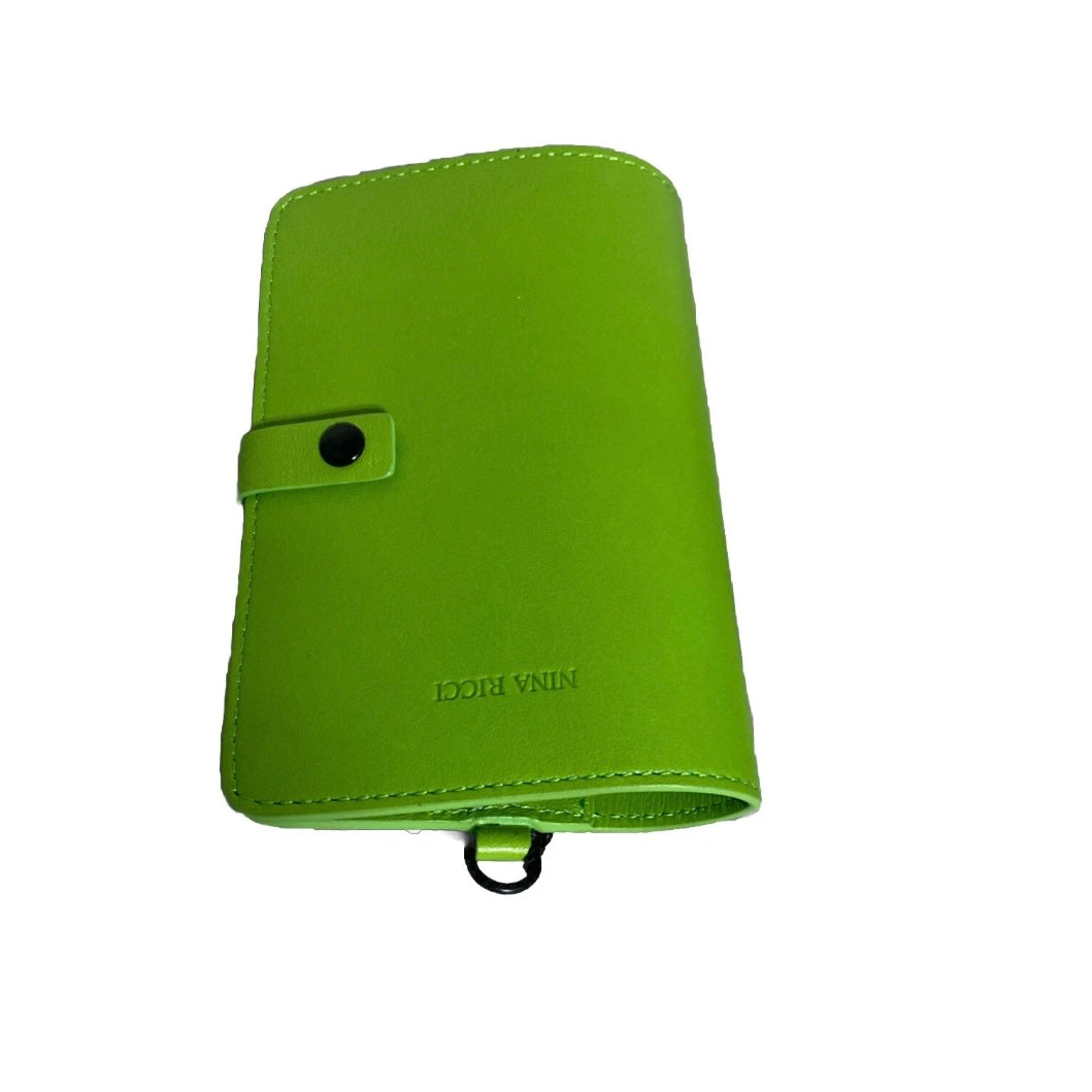 NINA RICCI PORTA AGENDA/DOCUMENTI DONNA VERDE