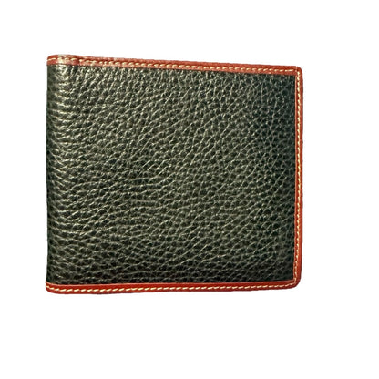 DELL’GA PORTAFOGLIO BI FOLD PELLE MARTELLA VERDE