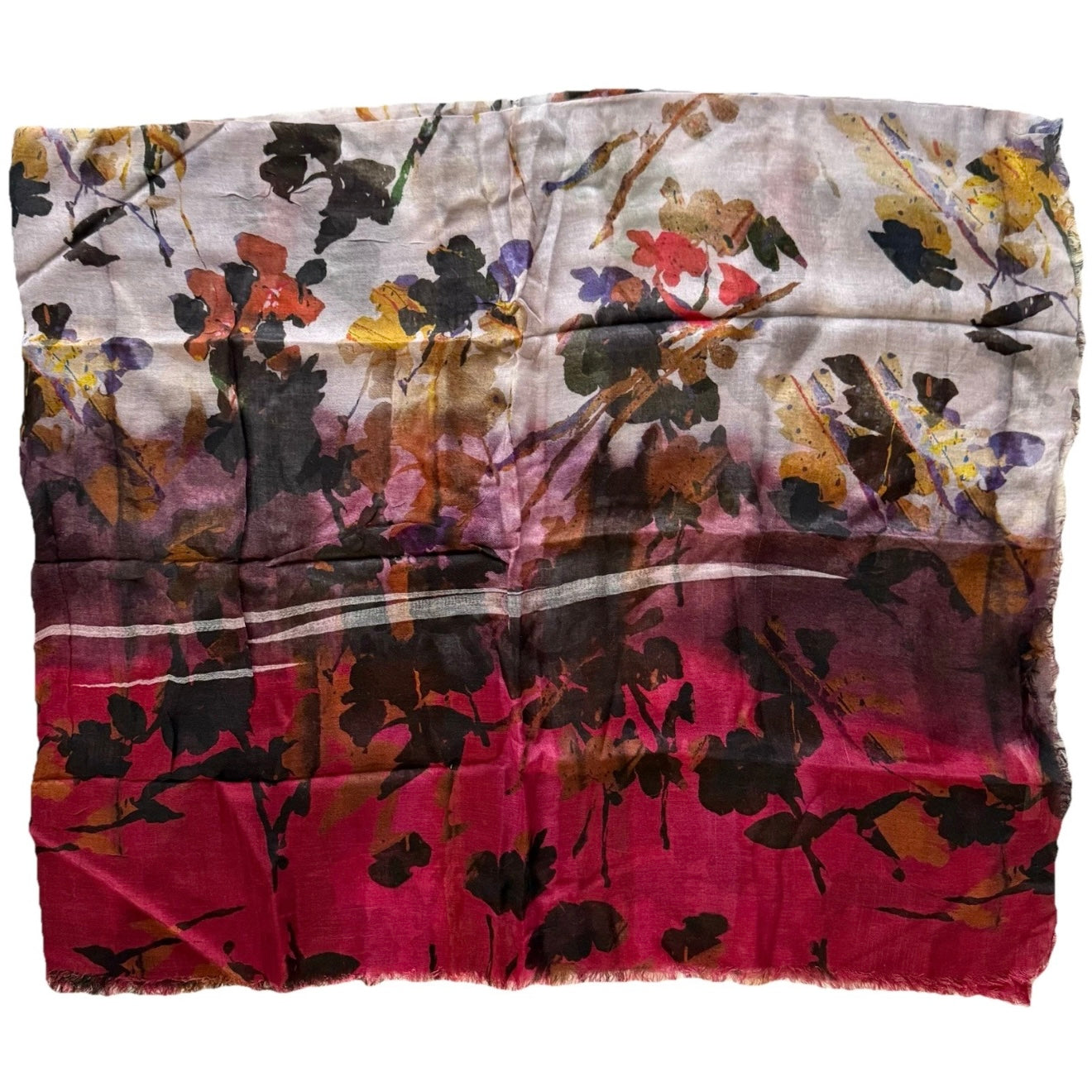 FALCONERI SCIARPA DONNA MULTICOLORE FANTASIA FIORI