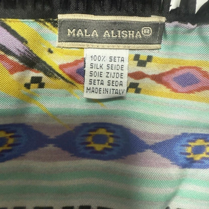 MALA ALISHA SCIARPA SCIALLE TRIANGOLARE REVERSIBILE IN SETA