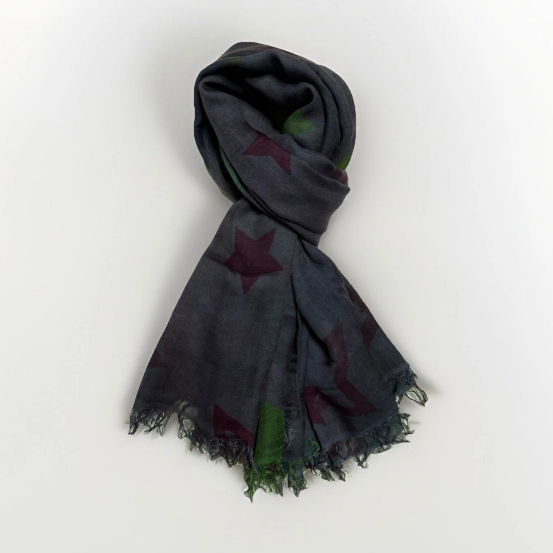 ROCKS ITALY SCIARPA UNISEX VIOLA FANTASIA SIMBOLO PACE