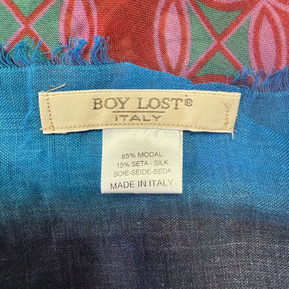 BOY LOST SCIARPA FANTASIA GEOMETRICA MULTICOLORE