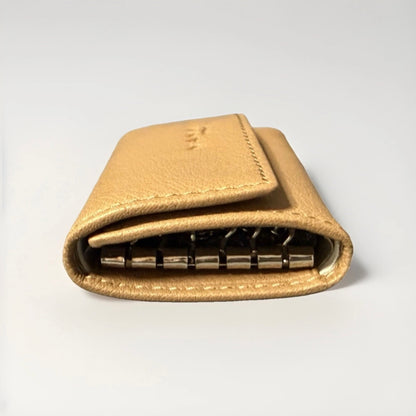 NANNINI PORTA CHIAVI UNISEX IN PELLE MARRONE