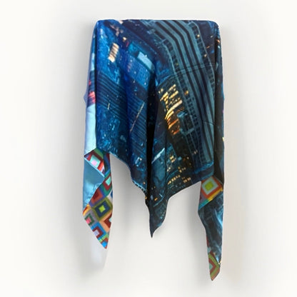 BLACK VELVET SCIARPA SCIALLE TRIANGOLARE