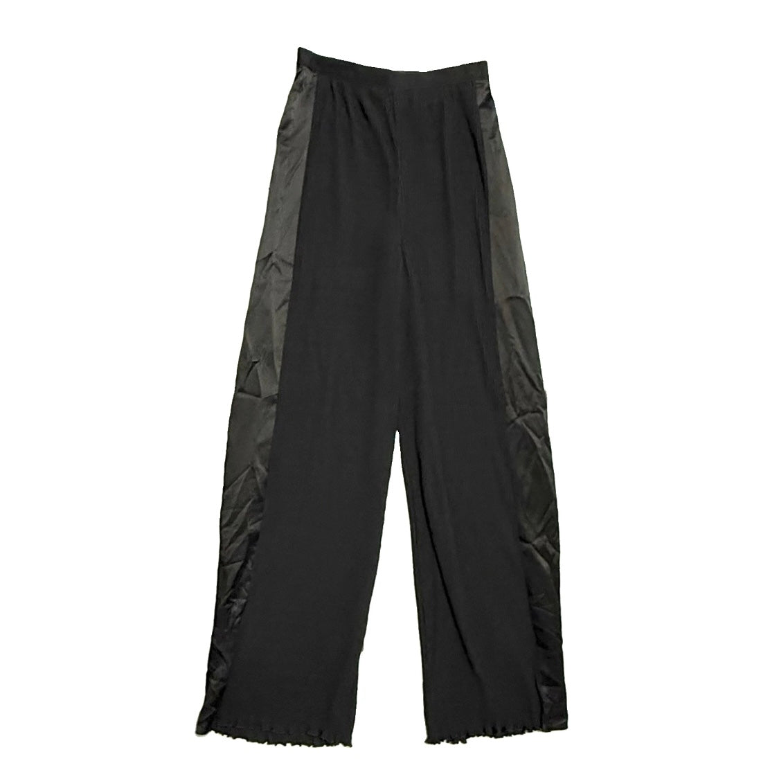 MAX MARA PANTALONI ELEGANTI PLISSETTATI NERI