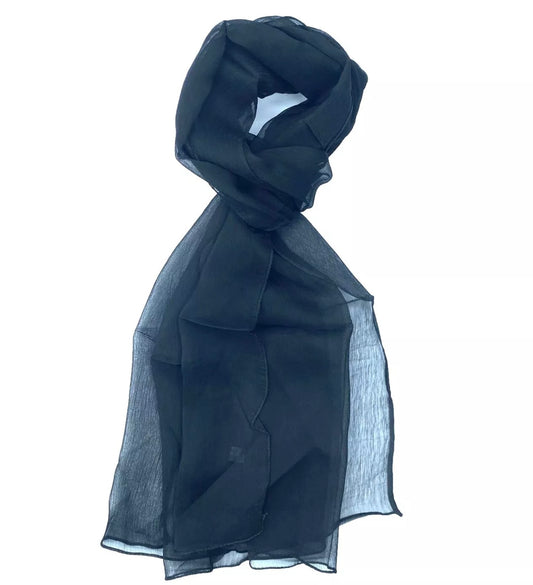 ANNA BLUE GENOVA FOULARD NERO