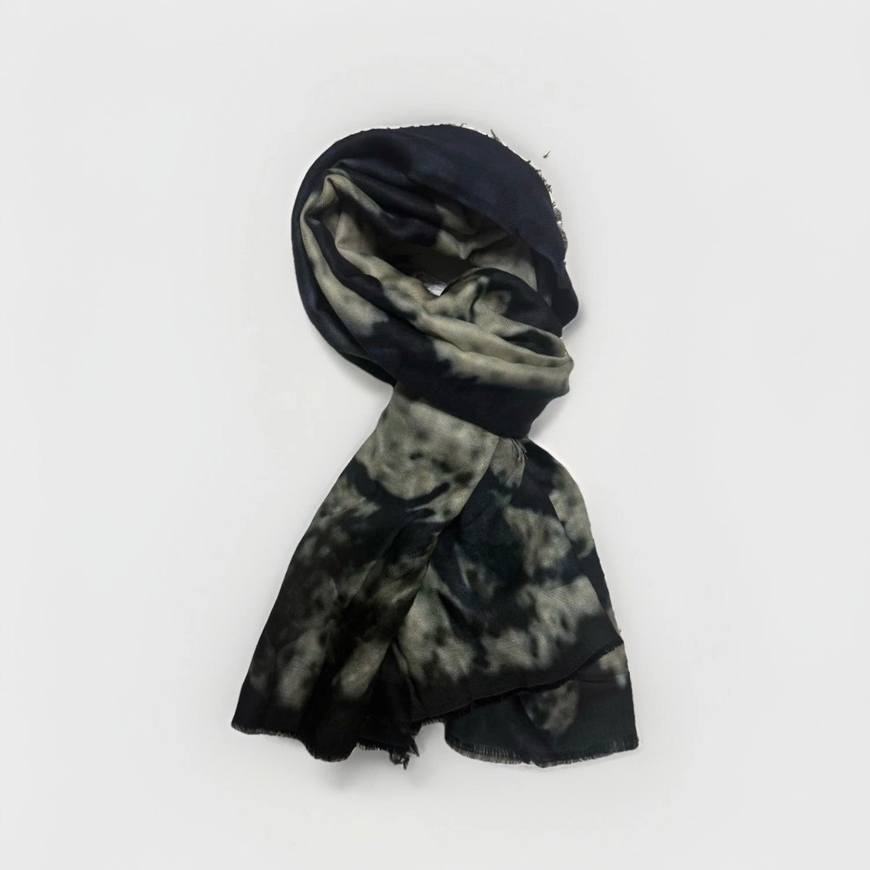 D'ANIELLO SCIARPA DONNA MISTO CACHEMIRE  FANTASIA OROLOGIO