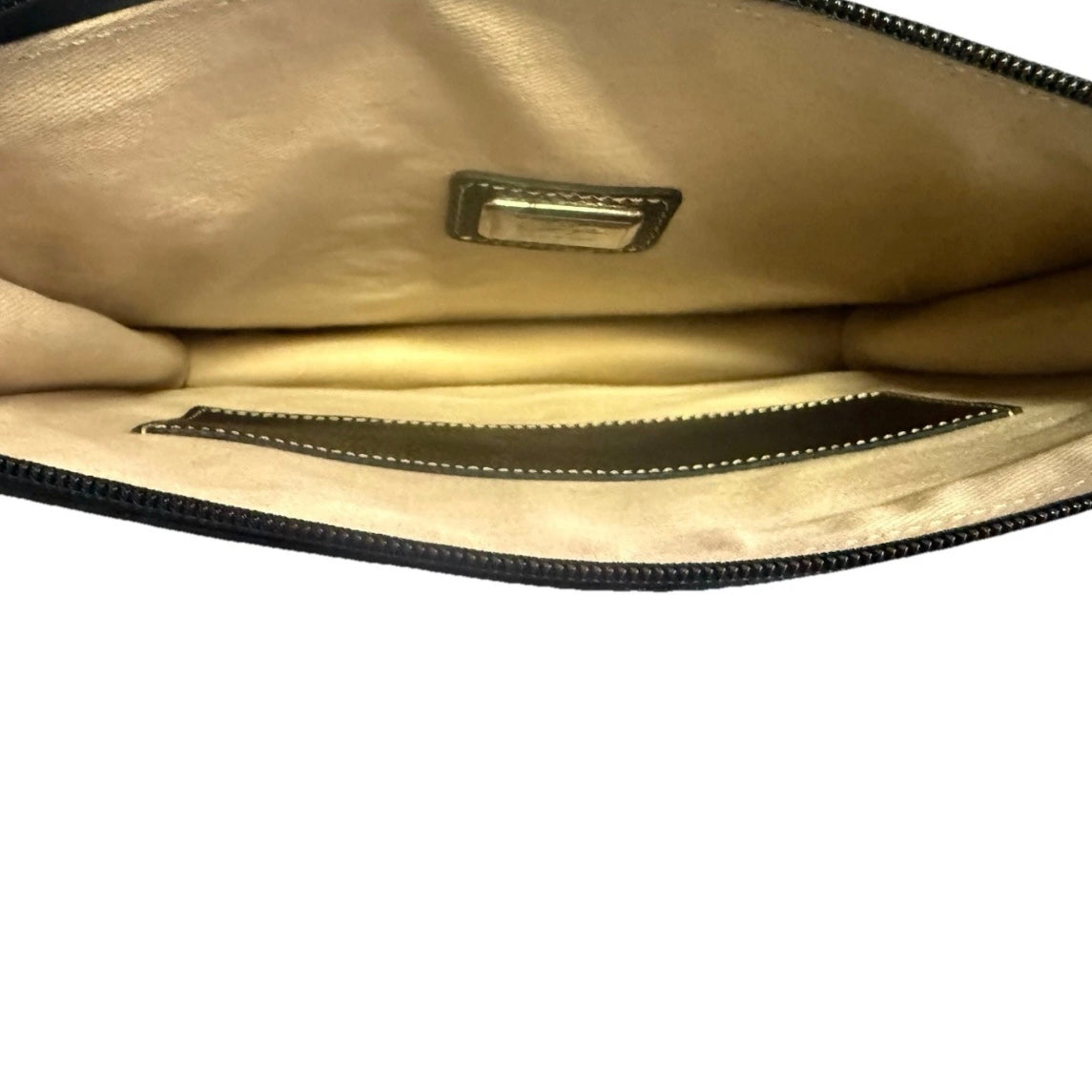 DELL'GA CARTELLA  DA LAVORO ARTIGIANALE PELLE NERA