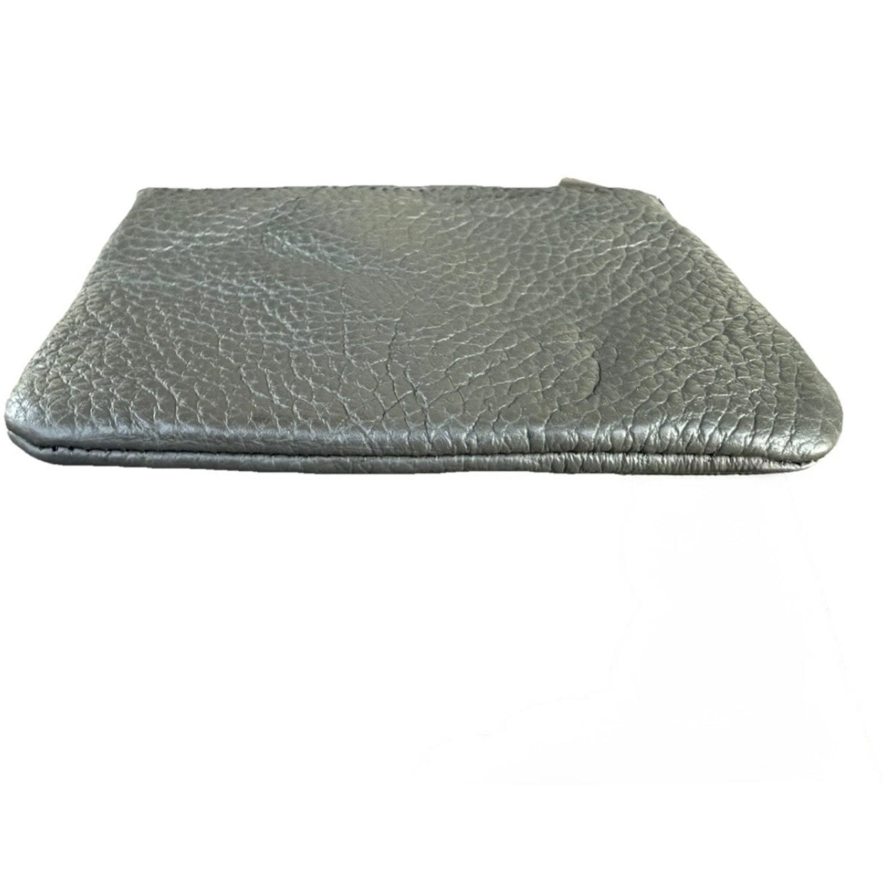 PORTACHIAVI ARTIGIANALE VERA PELLE GRIGIO