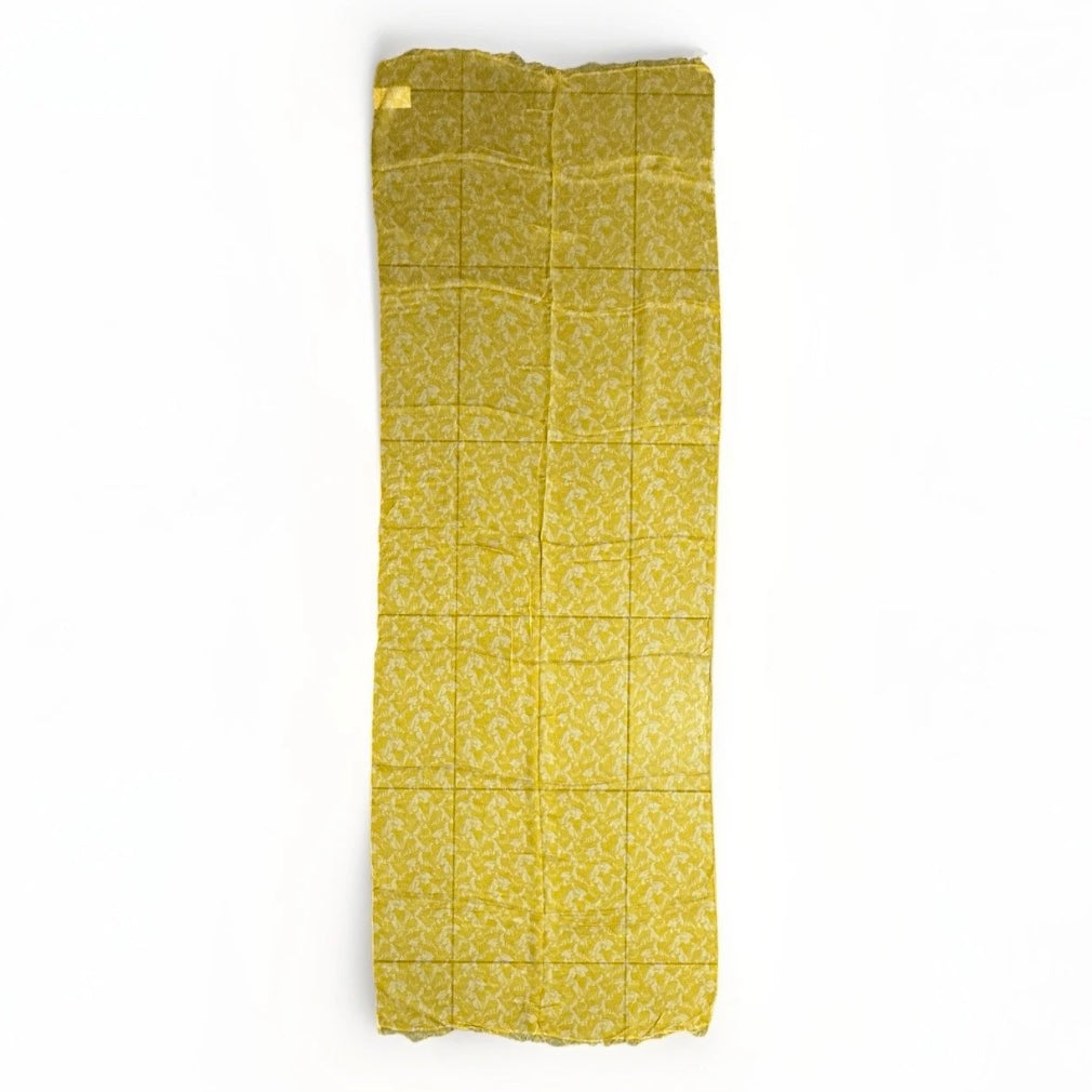 WALLMANN SCIARPA FANTASIA CERVI GIALLA