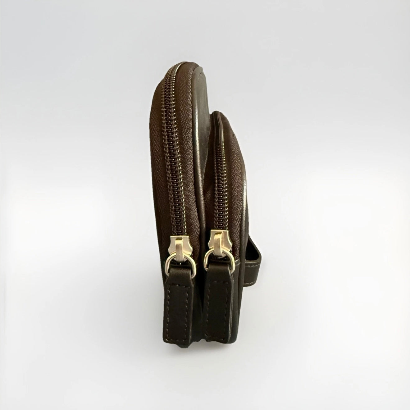 DELL’GA BORSA BUSINESS A MANO UNISEX PELLE NERA