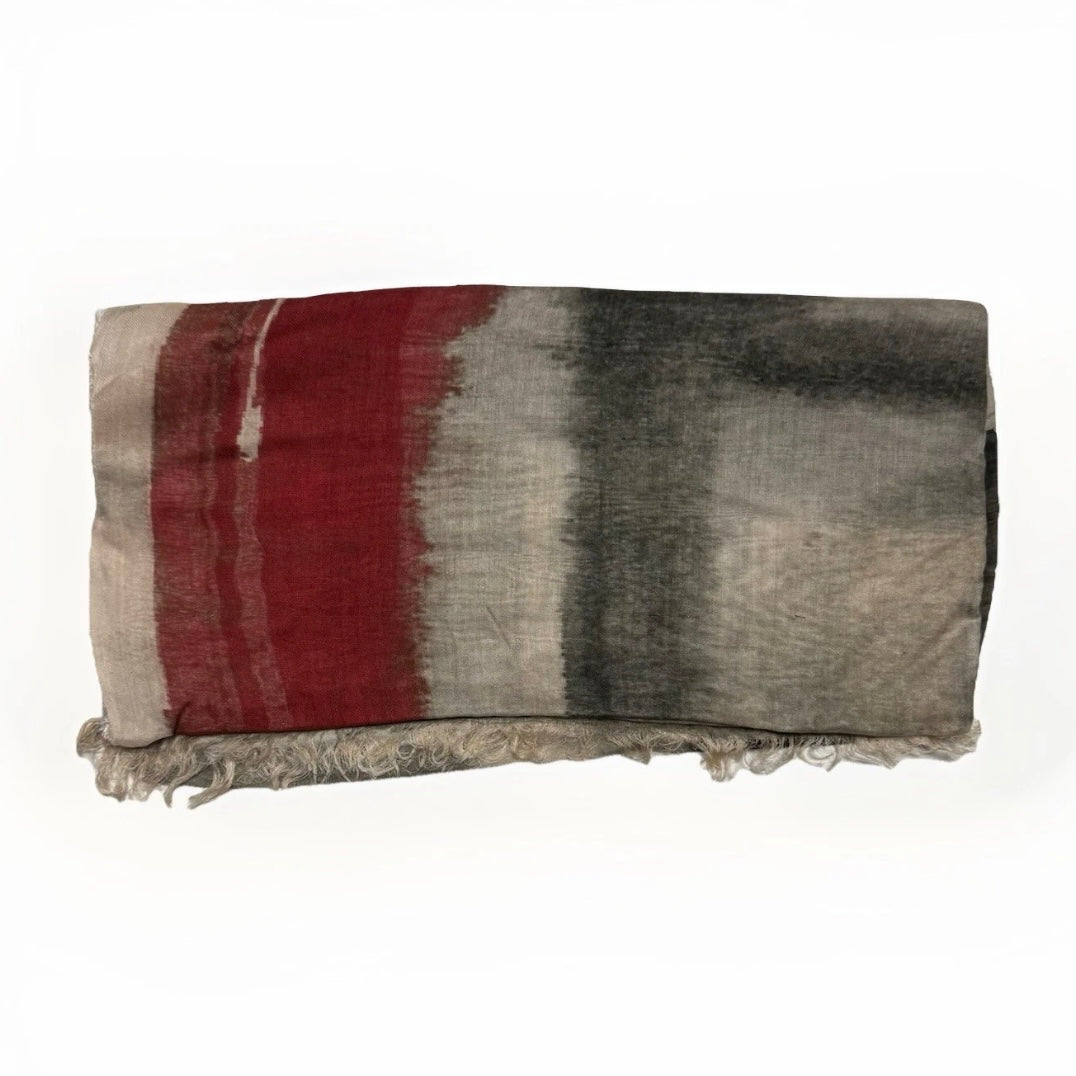 RAER  SCIARPA UNISEX MOTIVO ASTRATTO