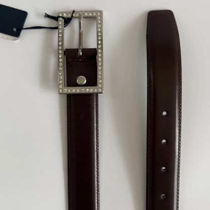 ANDERSON'S CINTURA IN PELLE MARRONE