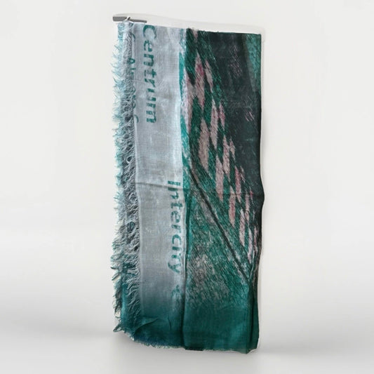 PURIFICACION GARCIA PASHMINA FANTASIA BLU
