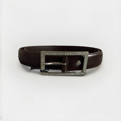 ANDERSON'S CINTURA IN PELLE MARRONE