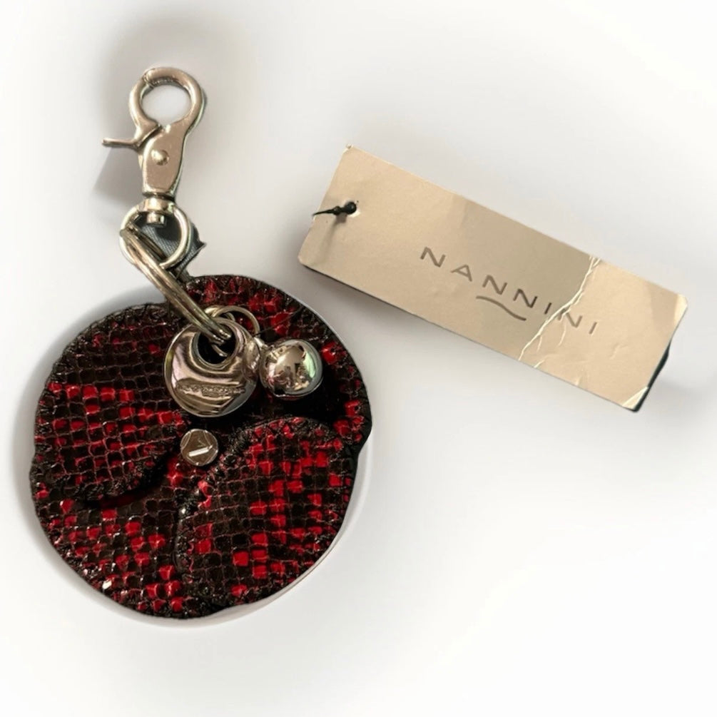 NANNINI PORTACHIAVI VERA PELLE