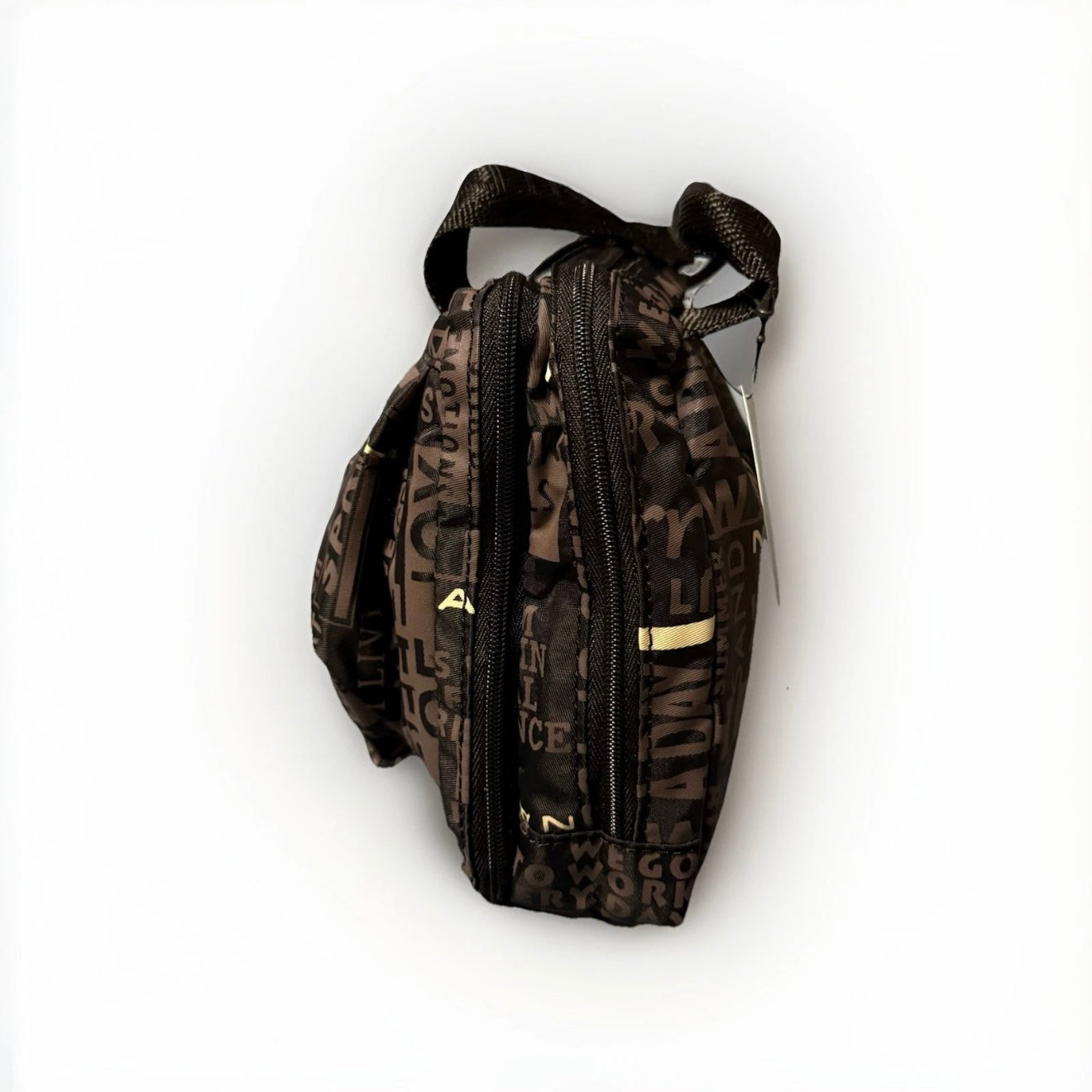 NANNINI BEAUTY CASE BIANCO MARRONE NERO