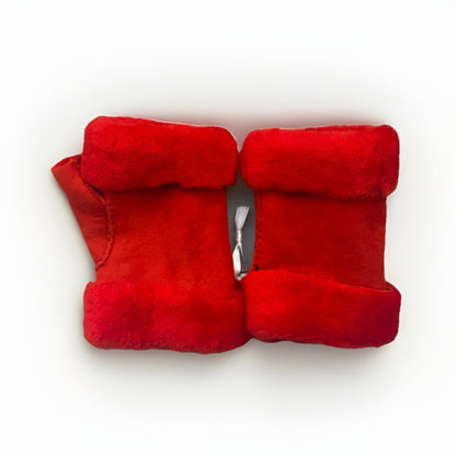 ALPO GUANTI MANICOTTI DONNA PELLE VARI COLORI