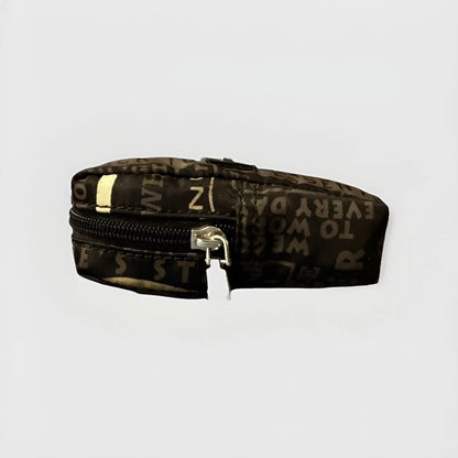 NANNINI MINI MARSUPIO MARRONE NERO UNISEX