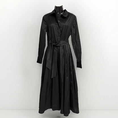 MAX MARA ABITO CHEMISIER NERO