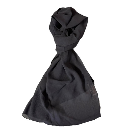 EMILIO STINGI GENOVA FOULARD SETA GRIGIO