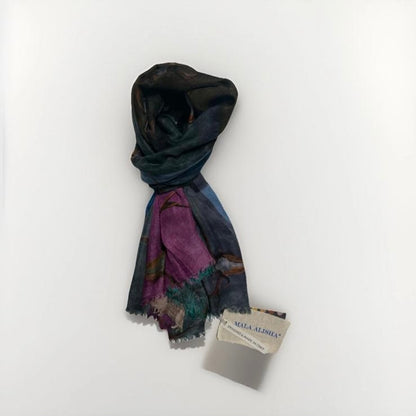 MALA ALISHA SCIARPA DONNA CERVI MULTICOLORE