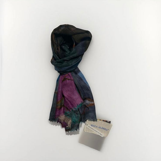 MALA ALISHA SCIARPA DONNA CERVI MULTICOLORE