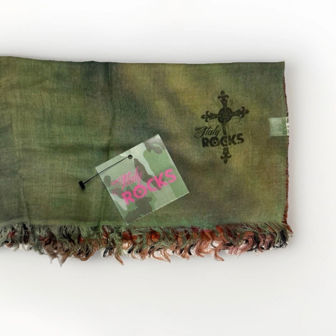 ROCKS ITALY SCIARPA UNISEX MULTICOLORE FANTASIA ASTRATTA