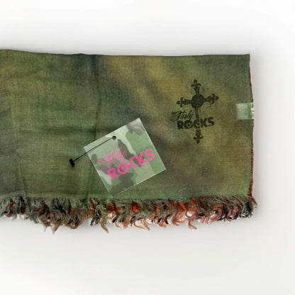 ROCKS ITALY SCIARPA UNISEX MULTICOLORE FANTASIA ASTRATTA