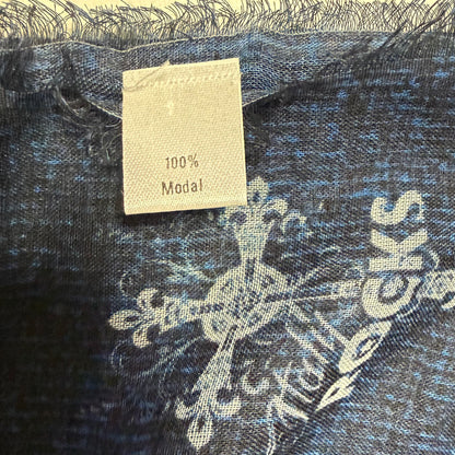 ROCKS ITALY SCIARPA UNISEX BLU FANTASIA TIGRE