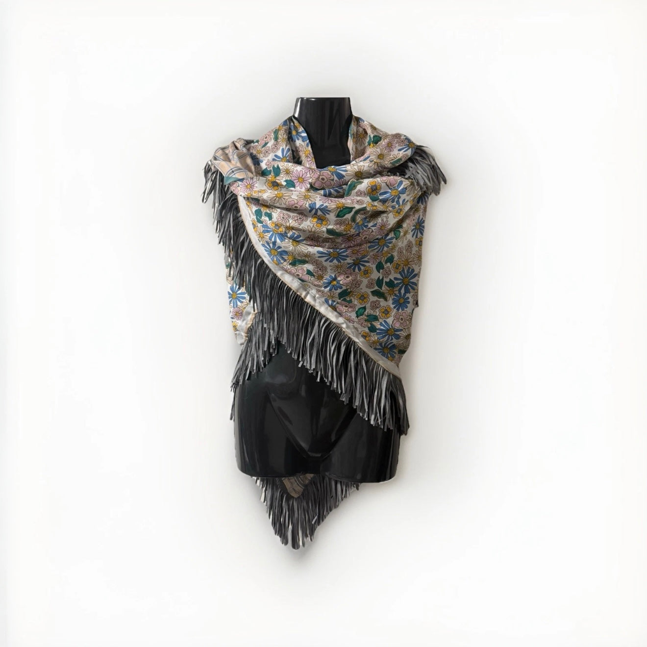 MALA ALISHA SCIARPA SCIALLE TRIANGOLARE OVERSIZE REVERSIBILE