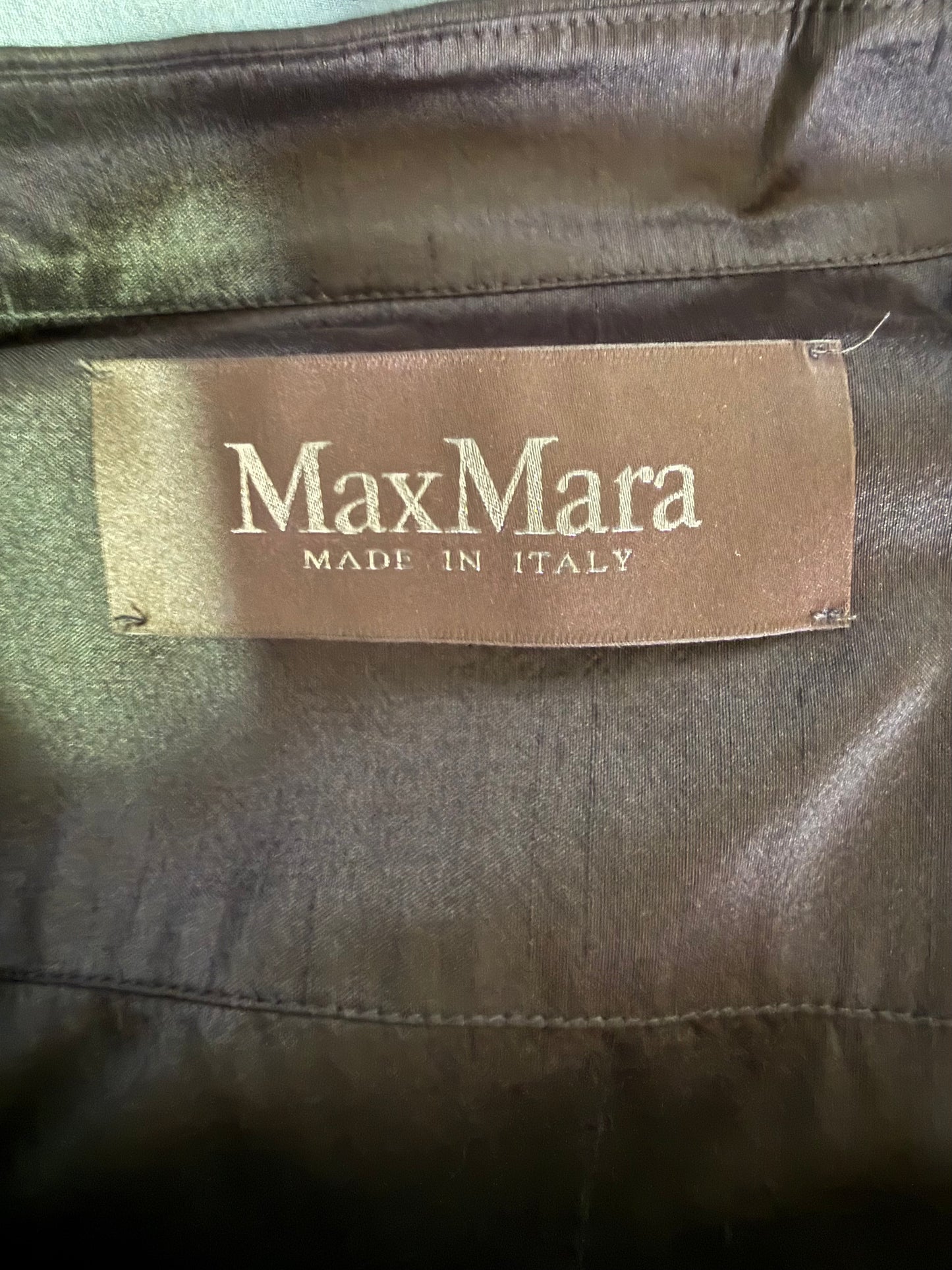MAX MARA ABITO CHEMISIER NERO