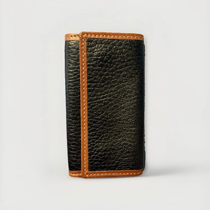 DELL’GA PORTACHIAVI PELLE NERO UNISEX