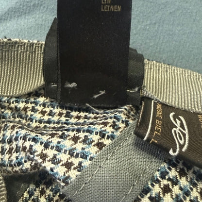 BORSALINO CAPPELLO BERRETTO TESSUTO BASEBALL PIED DE POULE UNISEX