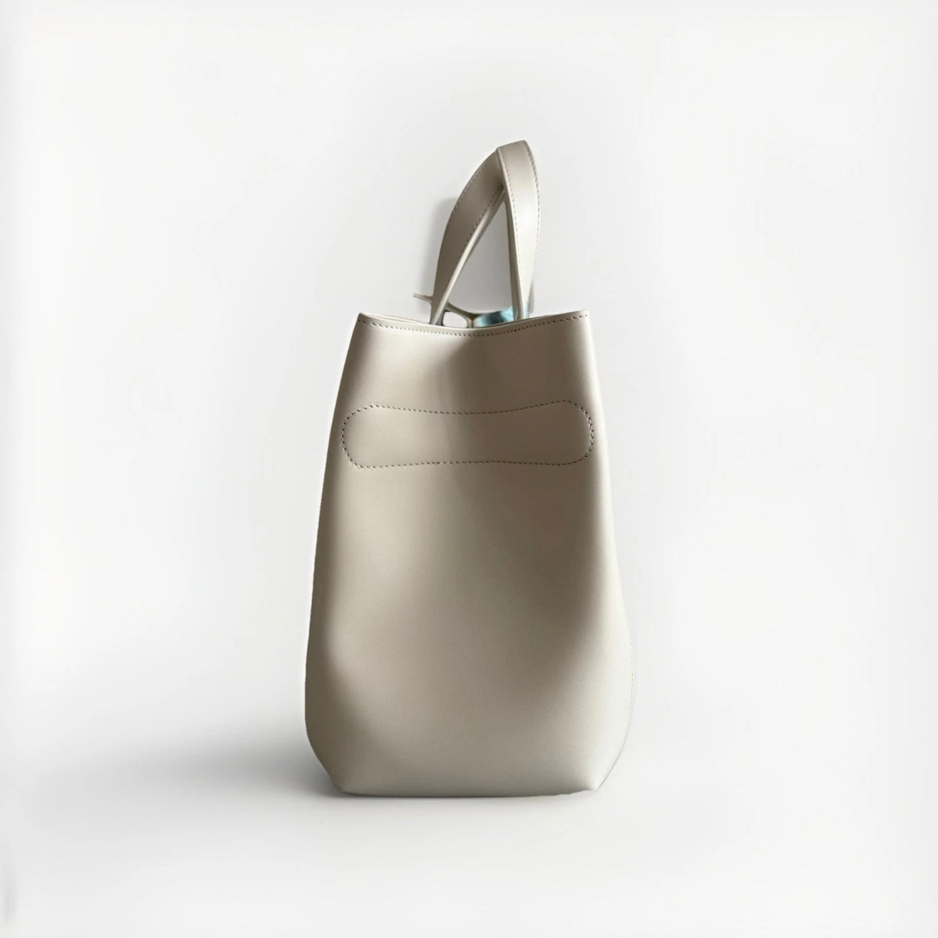 MUTH BAGS BORSA GUIA BORSA SHOPPING BAG ARTIGIANALE VERA PELLE