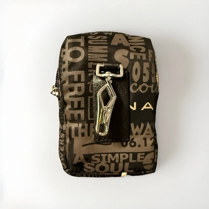 NANNINI MINI MARSUPIO MARRONE NERO UNISEX