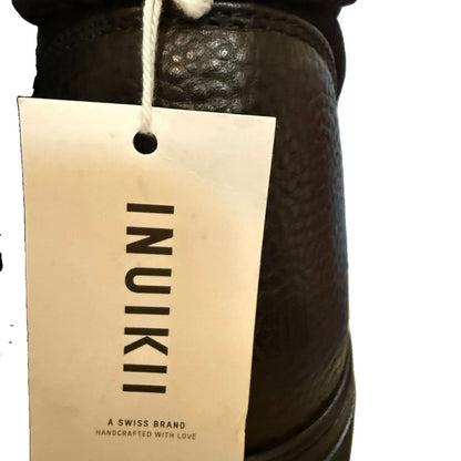 INUIKII CLASSIC - STIVALI DA NEVE NERI VERA PELLE