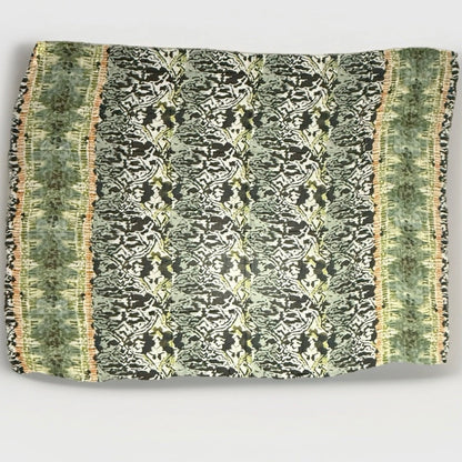 120 % LINO SCIARPA DONNA  UNISEX MOTIVO ASTRATTO