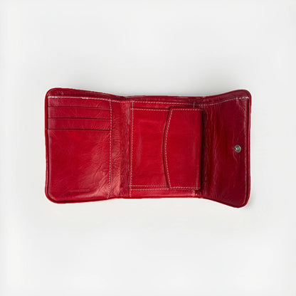 NANNINI PORTAFOGLIO DONNA PELLE ROSSA