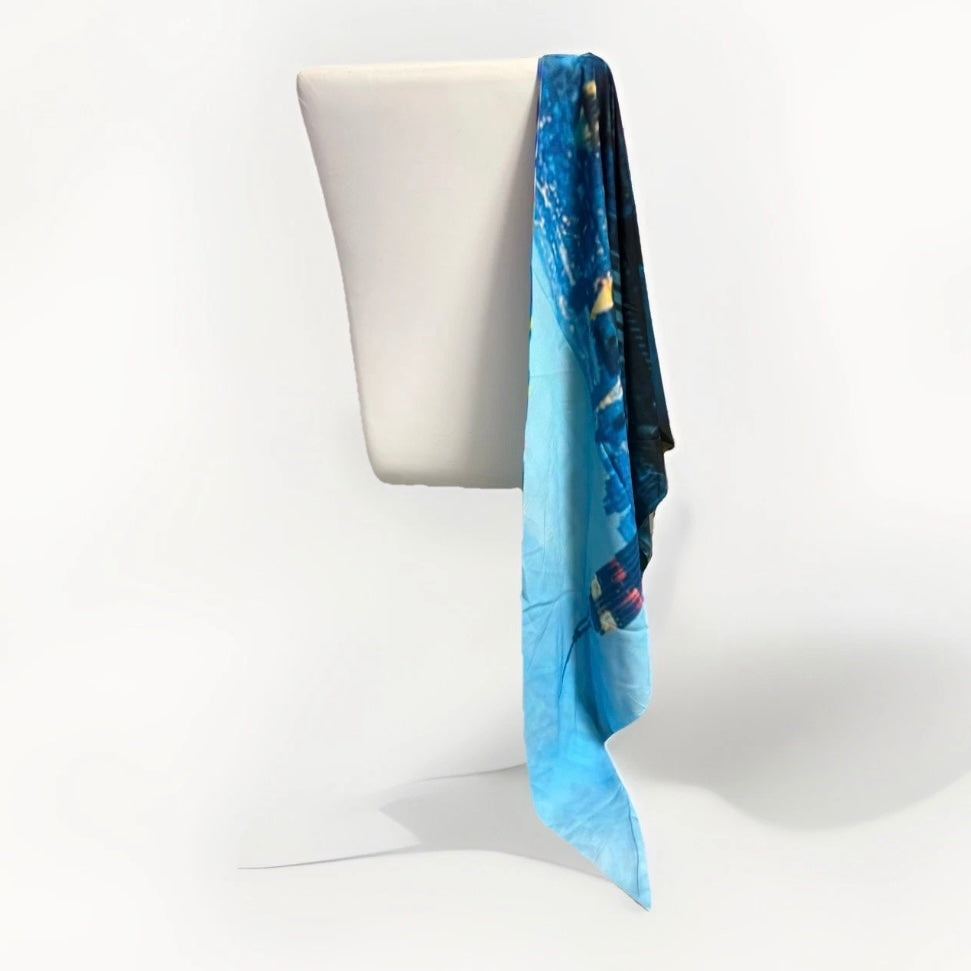 BLACK VELVET SCIARPA SCIALLE TRIANGOLARE