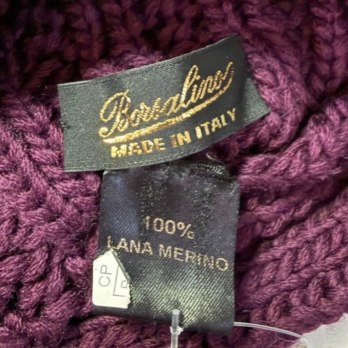 BORSALINO CAPPELLO TURBANTE DONNA VIOLA