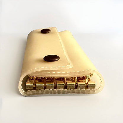 PORTACHIAVI ARTIGIANALE LINEA GOMMA CAPPUCCINO