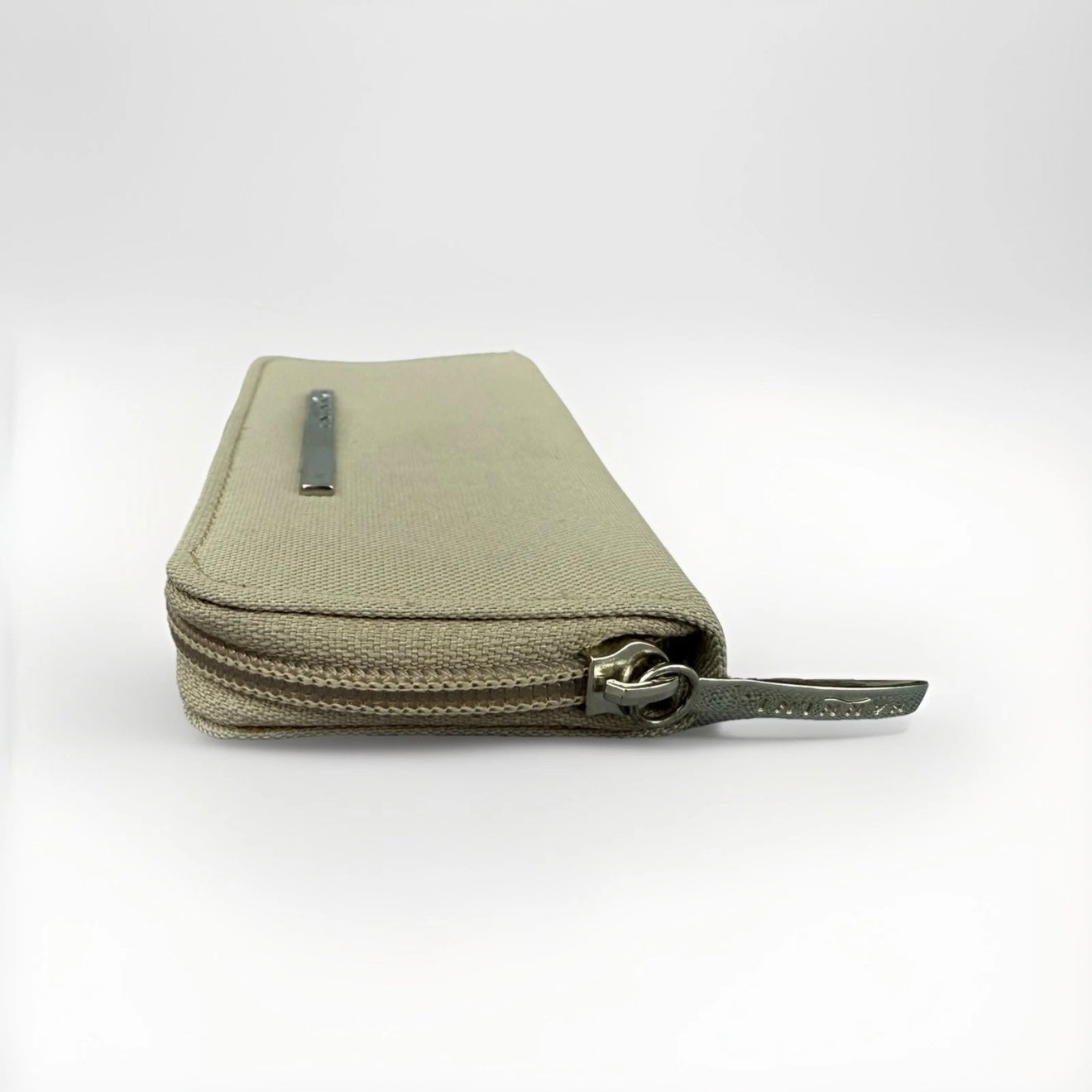 NANNINI PORTA CHIAVI IN TESSUTO BEIGE