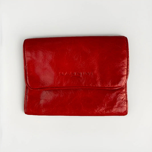 NANNINI PORTAFOGLIO DONNA PELLE ROSSA