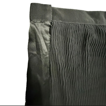 MAX MARA PANTALONI ELEGANTI PLISSETTATI NERI