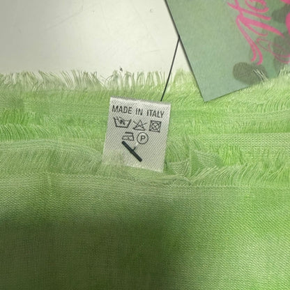 ROCKS ITALY SCIARPA UNISEX VERDE CHIARO FANTASIA CARTOLINA