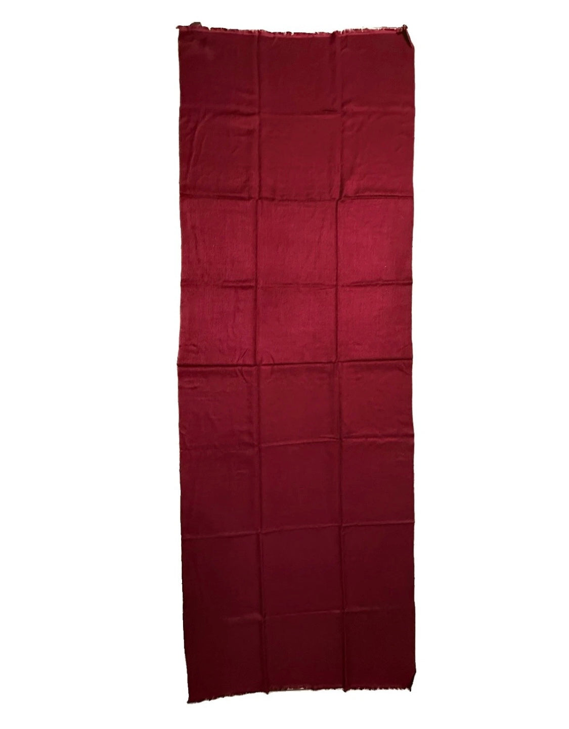 FRANCO BASSI SCIARPA UNISEX BORDEAUX CACHEMIRE E SETA