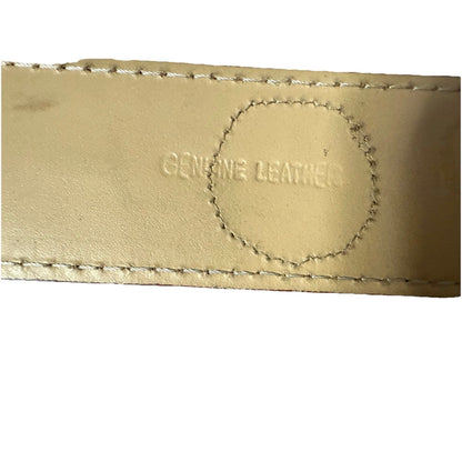 CINTURA PATCHWORK UNISEX BANDIERE DEL MONDO IN PELLE E VERO COCCODRILLO